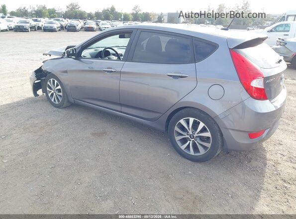 KMHCU5AE3GU239811 2016 HYUNDAI ACCENT Серый Задняя левая четверть