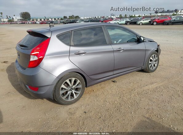 KMHCU5AE3GU239811 2016 HYUNDAI ACCENT Серый Задняя правая четверть