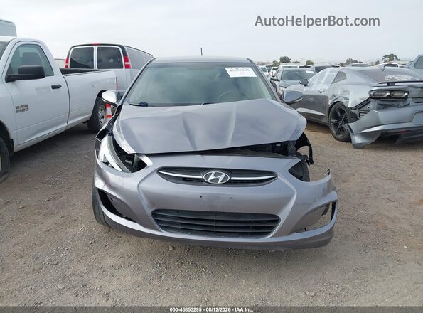 KMHCU5AE3GU239811 2016 HYUNDAI ACCENT Серый Вид задней части салона
