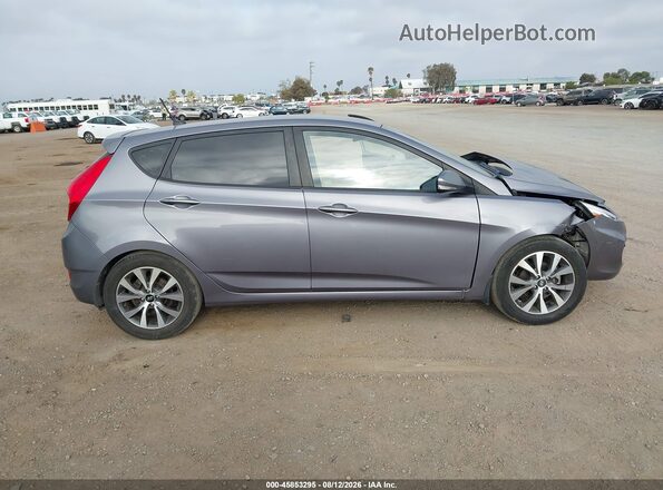 KMHCU5AE3GU239811 2016 HYUNDAI ACCENT Серый Панорамный вид салона 360°