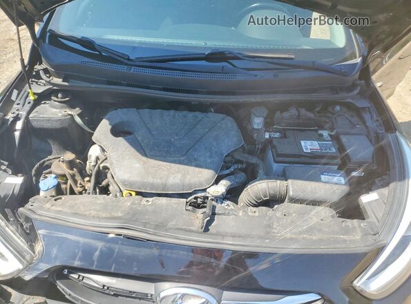 KMHCU5AE3HU364731 2017 HYUNDAI ACCENT Black Սալոնի հետևի տեսք
