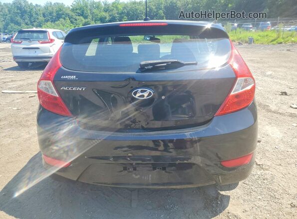 KMHCU5AE3HU364731 2017 HYUNDAI ACCENT Black Հետևի տեսք