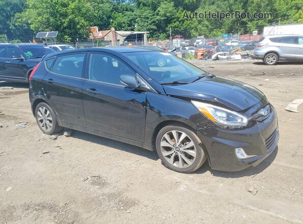 KMHCU5AE3HU364731 2017 HYUNDAI ACCENT Black Առջևի աջ