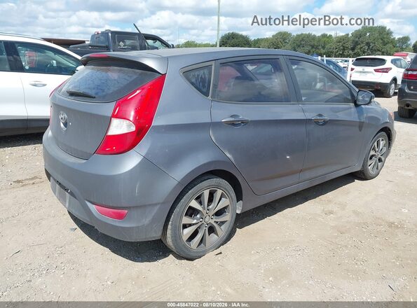 KMHCU5AE5HU313988 2017 HYUNDAI ACCENT Gray Rear right
