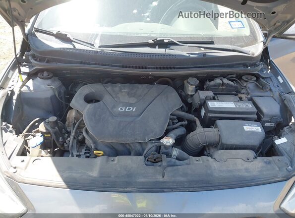 KMHCU5AE5HU313988 2017 HYUNDAI ACCENT Gray Rear view