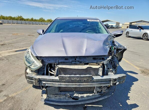 KMHCU5AE8HU333538 2017 HYUNDAI ACCENT Gray წინა ხედი