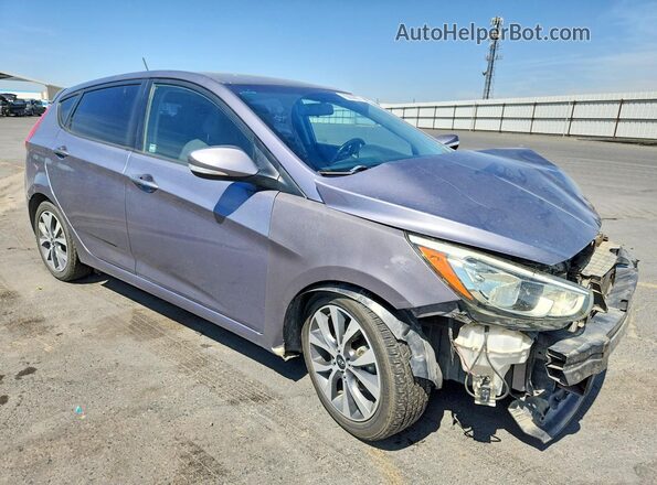 KMHCU5AE8HU333538 2017 HYUNDAI ACCENT Gray წინა მარჯვენა