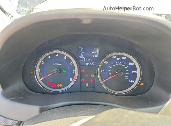 KMHCU5AE8HU333538 2017 HYUNDAI ACCENT Gray ხელსაწყოთა პანელის ხედი