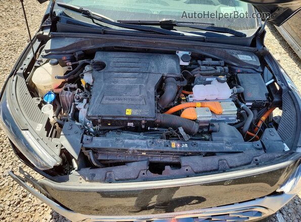 KMHCX5LD8LU235307 2020 HYUNDAI IONIQ Black Սալոնի հետևի տեսք