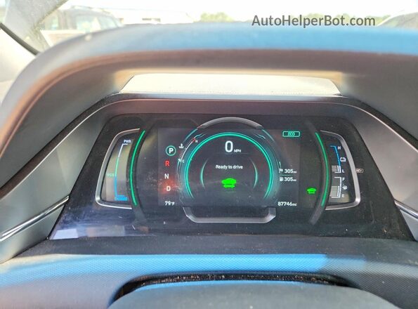 KMHCX5LD8LU235307 2020 HYUNDAI IONIQ Black Սարքավորումների վահանակի տեսք