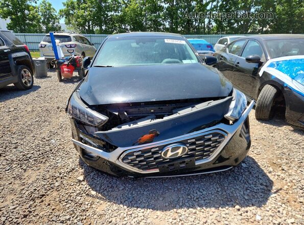 KMHCX5LD8LU235307 2020 HYUNDAI IONIQ Black Widok z przodu