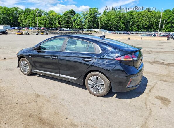 KMHCX5LD9LU195643 2020 HYUNDAI IONIQ Black Հետևի ձախ