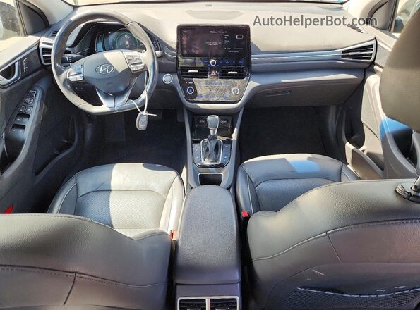 KMHCX5LD9LU195643 2020 HYUNDAI IONIQ Black Առջևի վահանակի տեսք