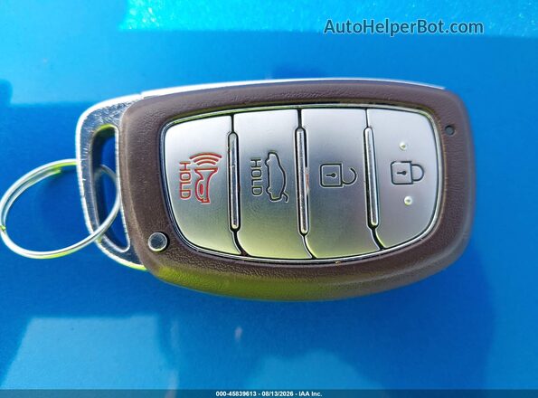 KMHD04LB0HU336771 2017 HYUNDAI ELANTRA Blue Вид панелі приладів