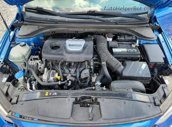 KMHD04LB1HU351473 2017 HYUNDAI ELANTRA Blue Widok wnętrza z tyłu
