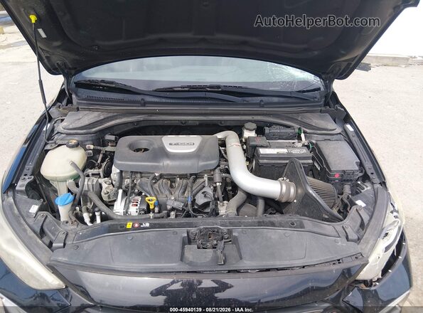 KMHD04LB1JU535351 2018 HYUNDAI ELANTRA Черный Вид сзади