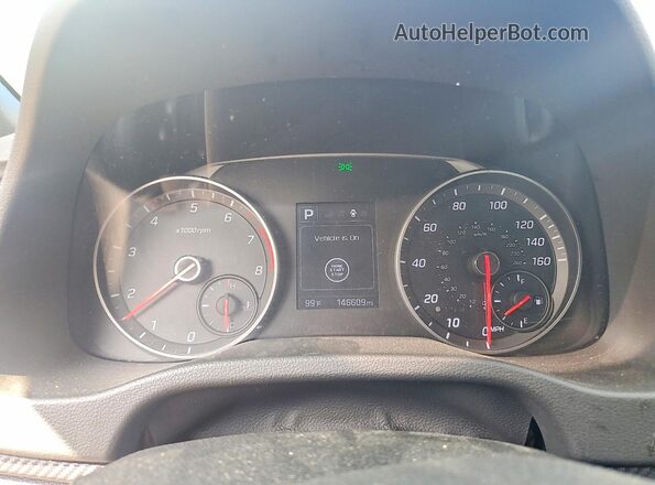 KMHD04LB2HU366547 2017 HYUNDAI ELANTRA Blue Instrument cluster view