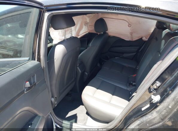 KMHD04LB2JU510085 2018 HYUNDAI ELANTRA Black Vista de la etiqueta del VIN