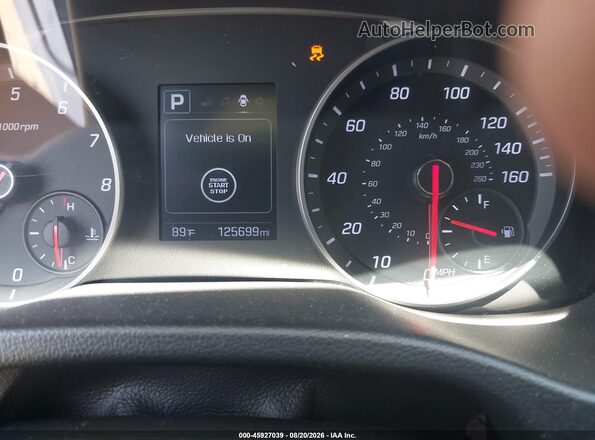 KMHD04LB2JU587197 2018 HYUNDAI ELANTRA White უკანა სავარძლების ხედი