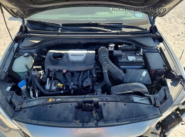 KMHD04LB4JU574631 2018 HYUNDAI ELANTRA Charcoal Вид задньої частини салону