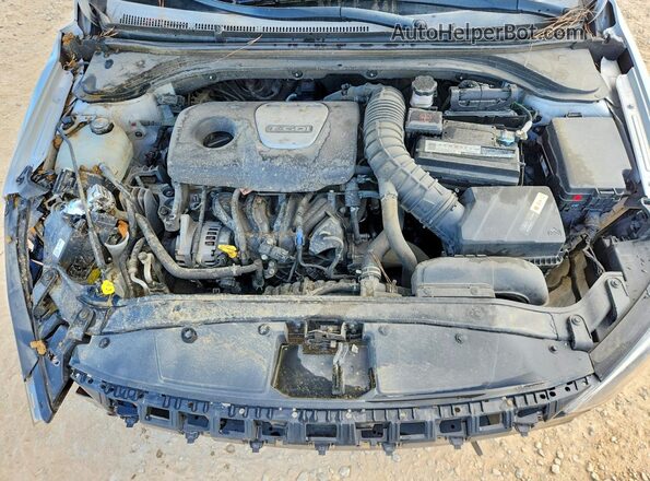 KMHD04LB7JU503164 2018 HYUNDAI ELANTRA Серебряный Вид задней части салона