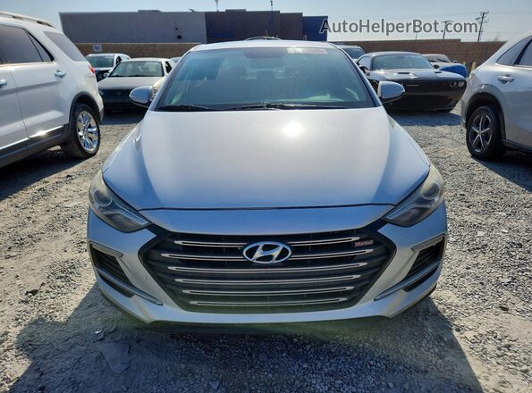 KMHD04LB7JU574946 2018 HYUNDAI ELANTRA Silver Вид спереду