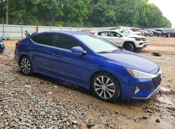 KMHD04LB7LU034273 2020 HYUNDAI ELANTRA Blue წინა მარჯვენა