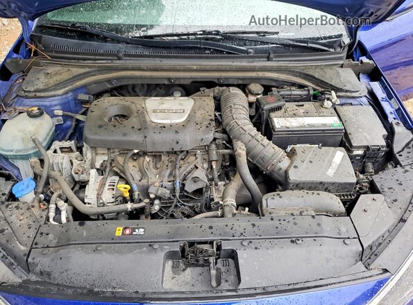 KMHD04LB7LU034273 2020 HYUNDAI ELANTRA Blue უკანა სალონის ხედი