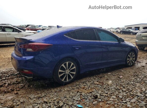 KMHD04LB7LU034273 2020 HYUNDAI ELANTRA Blue უკანა მარჯვენა