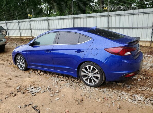 KMHD04LB7LU034273 2020 HYUNDAI ELANTRA Blue უკანა მარცხენა