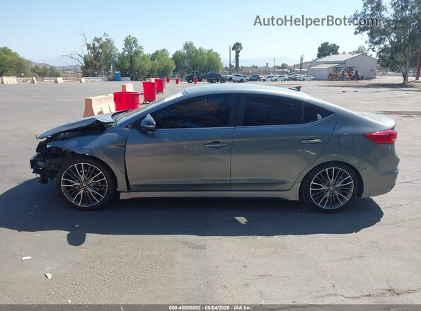 KMHD04LB8HU359764 2017 HYUNDAI ELANTRA Gray Vista interior de 360 grados