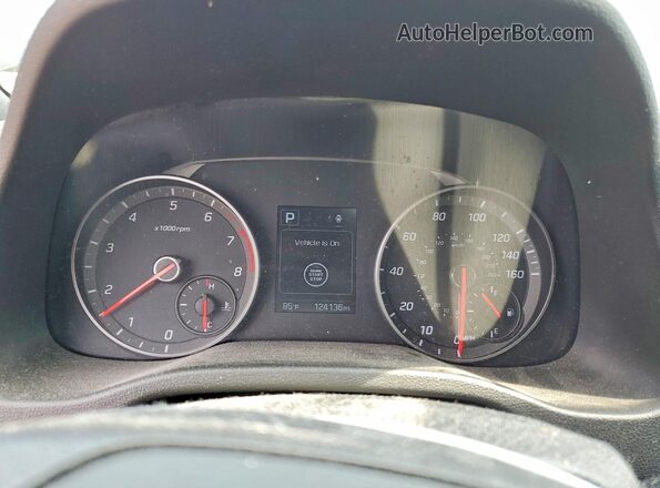 KMHD04LB8JU499139 2018 HYUNDAI ELANTRA Черный Вид щитка приборов