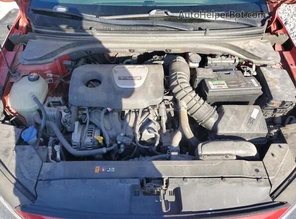 KMHD04LB9KU890494 2019 HYUNDAI ELANTRA Red Rear interior view