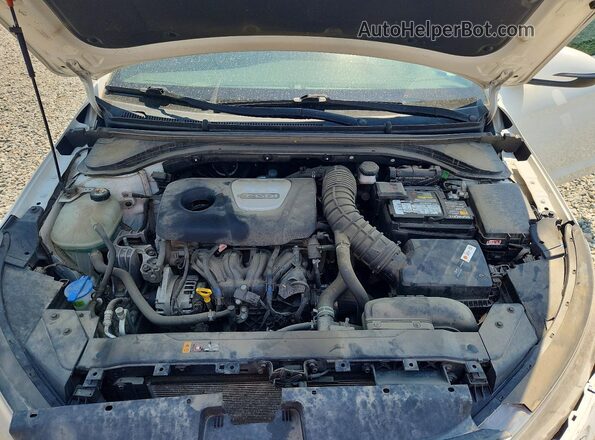 KMHD04LBXLU992761 2020 HYUNDAI ELANTRA Белый Вид задней части салона