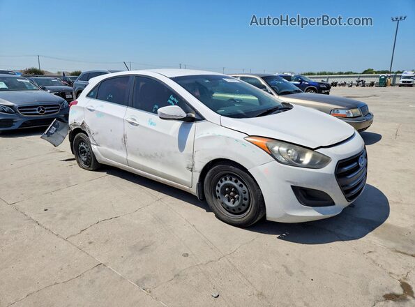 KMHD35LH0GU267175 2016 HYUNDAI ELANTRA Белый Передняя правая четверть