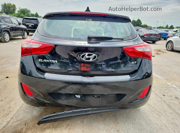 KMHD35LH0GU300577 2016 HYUNDAI ELANTRA Черный Вид сзади