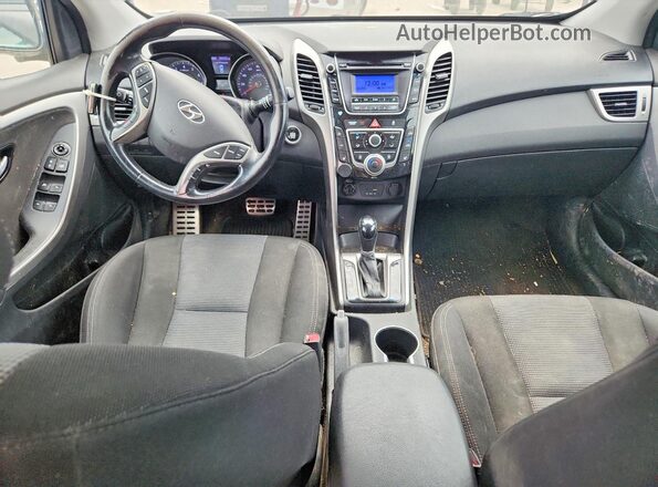 KMHD35LH0GU300577 2016 HYUNDAI ELANTRA Черный Вид панели приборов