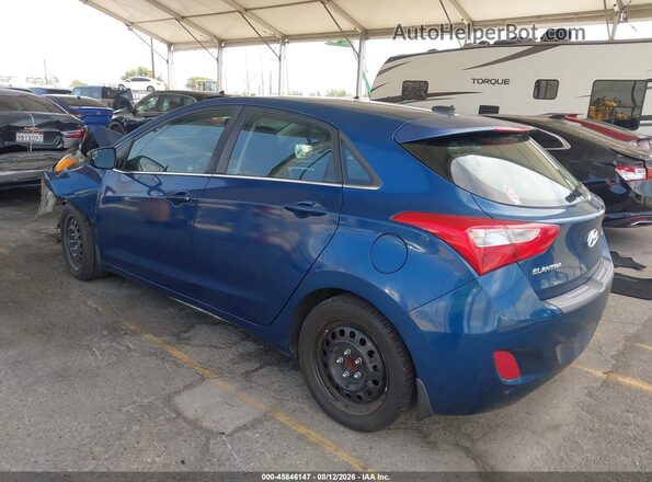 KMHD35LH0GU303446 2016 HYUNDAI ELANTRA GT Blue Tył lewy