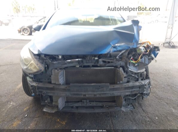 KMHD35LH0GU303446 2016 HYUNDAI ELANTRA GT Blue Widok zestawu wskaźników