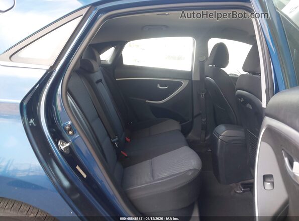 KMHD35LH0GU303446 2016 HYUNDAI ELANTRA GT Blue Widok naklejki z numerem VIN
