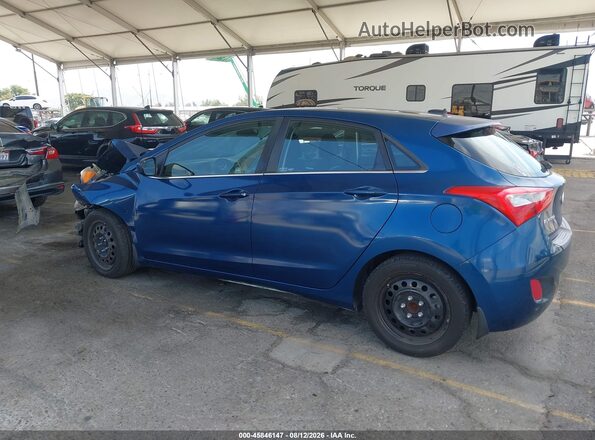 KMHD35LH0GU303446 2016 HYUNDAI ELANTRA GT Blue Widok wnętrza 360 stopni