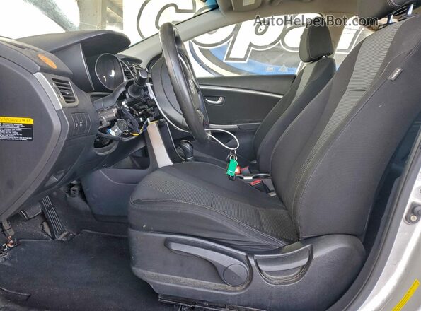 KMHD35LH0GU305455 2016 HYUNDAI ELANTRA Silver Widok wnętrza z przodu