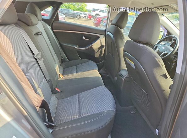 KMHD35LH0GU340786 2016 HYUNDAI ELANTRA Gray Vista de los asientos traseros