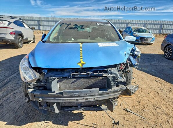 KMHD35LH0HU381436 2017 HYUNDAI ELANTRA Blue Вид спереду