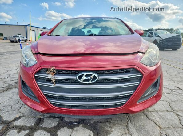 KMHD35LH1GU337864 2016 HYUNDAI ELANTRA Red Vista frontal