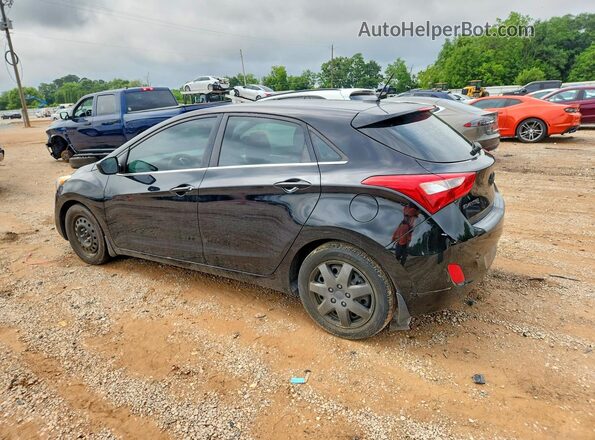 KMHD35LH1HU354617 2017 HYUNDAI ELANTRA Black Tył lewy