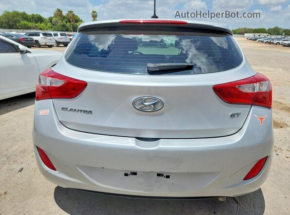 KMHD35LH1HU368758 2017 HYUNDAI ELANTRA Silver Widok z tyłu