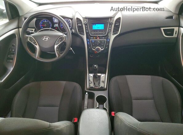 KMHD35LH2GU256260 2016 HYUNDAI ELANTRA Серебряный Вид панели приборов