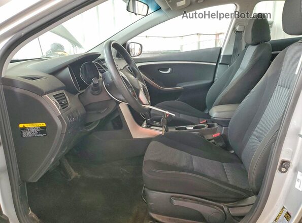 KMHD35LH2GU256260 2016 HYUNDAI ELANTRA Серебряный Вид салона спереди