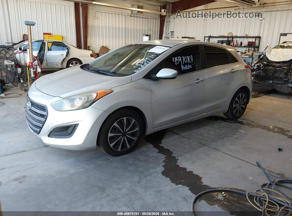 KMHD35LH2GU256730 2016 HYUNDAI ELANTRA GT Silver Առջևի ձախ երեք քառորդ տեսարան